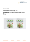 Pinch Analyse Wipf AG, Abwärmenutzung in Verpackungsfirma