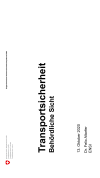 Transportsicherheit - Behördliche Sicht