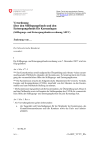 Verordnung über den Stilllegungsfonds und den Entsorgungsfonds für Kernanlagen (Stilllegungs- und Entsorgungsfondsverordnung, SEFV)