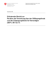 Erläuternder Bericht zur Revision der Verordnung über den Stilllegungsfonds und den Entsorgungsfonds für Kernanlagen (SEFV, SR 732.17)
