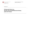 Erläuternder Bericht zur Revision der Energieeffizienzverordnung (EnEV, SR 730.02)