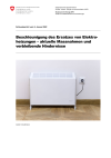 Beschleunigung des Ersatzes von Elektroheizungen – aktuelle Massnahmen und verbleibende Hindernisse