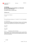 Verordnung über die Förderung der Produktion von Elektrizität aus erneuerbaren Energien (Energieförderungsverordnung, EnFV)