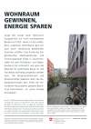 Wohnraum gewinnen, Energie sparen