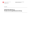 Erläuternder Bericht zur Revision der Energieeffizienzverordnung
