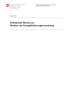 Erläuternder Bericht zur Revision der Energieförderungsverordnung