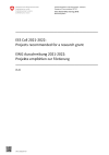 EWG Ausschreibung 2021-2022: Projekte empfohlen zur Förderung