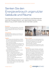 Senken Sie den Energieverbrauch ungenutzter Gebäude und Räume