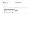 Erläuternder Bericht zur Revision vom November 2023 der Energieverordnung