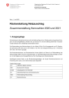 Rückerstattung Netzzuschlag - Zusammenstellung Kennzahlen 2020 und 2021