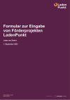 Formular zur Eingabe von Förderprojekten LadenPunkt – Laden am Zielort