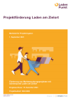 Projektförderung Laden am Zielort