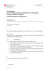 Verordnung über die Förderung der Produktion von Elektrizität aus erneuerbaren Energien (Energieförderungsverordnung, EnFV)