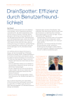 DrainSpotter: Effizienz durch Benutzerfreundlichkeit