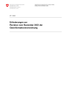 Erläuterungen zur Revision vom November 2023 der Geoinformationsverordnung