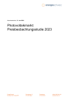 Photovoltaikmarkt: Preisbeobachtungsstudie 2023