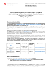 SFOE specific guidelines - Clean Energy Transition Partnership (CETPartnership)