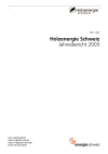 Holzenergie Schweiz. Jahresbericht 2003