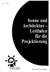 Sonne und Architektur – Leitfaden für die Projektierung