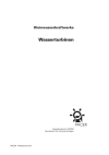 Wasserturbinen - Kleinwasserkraftwerke