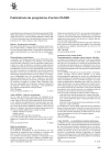 Publications du programme d’action PACER