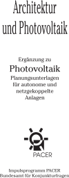 Architektur und Photovoltaik