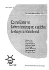 Externe Kosten von Luftverschmutzung und staatlichen Leistungen im Wärmebereich