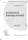 Die externen Kosten der Stromerzeugung aus Kernenergie