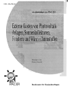 Externe Kosten von Photovoltaik-Anlagen, Sonnenkollektoren, Fenstern und Wärmedämmstoffen