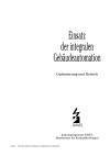 Einsatz der integralen Gebäudeautomation