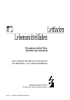 Leitfaden Lebensmittelläden - Energiegerechter Bau, Betrieb und Unterhalt