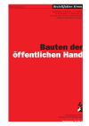 Bauten der öffentlichen Hand - Bestellfaktor Strom