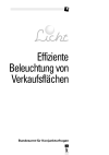 Licht - Effiziente Beleuchtung von Verkaufsflächen