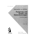 Sanierung und Ersatz von Elektroheizungen