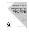 Abgeschlossene und laufende Projekte in den Bereichen WKK und WP