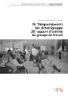 26. Tätigkeitsbericht der Arbeitsgruppe des Bundes für die nukleare Entsorgung