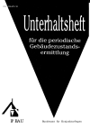 Unterhaltsheft für die periodische Gebäudezustandsermittlung