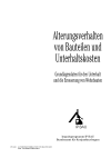 Alterungsverhalten von Bauteilen und Unterhaltskosten