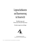 Liegenschaftskosten und Bauerneuerung im Steuerrecht
