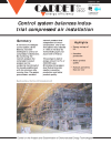 Control system balances industrial compressed air installation