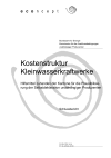 Kostenstruktur Kleinwasserkraftwerke