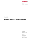 Kosten neuer Kernkraftwerke