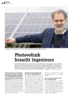 Photovoltaik braucht Ingenieure