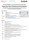 Industrial high-temperature solar energy - Symposium 2014 – 6. November 2014