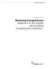 Marketing EnergieSchweiz Reglement für die Vergabe des Dachlabels "EnergieSchweiz empfohlen"