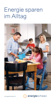 Energie sparen im Alltag