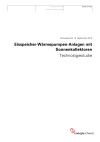 Eisspeicher-Wärmepumpen-Anlagen mit Sonnenkollektoren - Technologiestudie