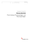 Giessereibetrieb - Pinch-Analyse Prozessanlagen und Heizungsanlagen