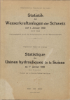 Statistik der Wasserkraftanlagen der Schweiz