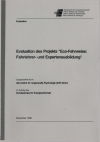 Evaluation des Projekts "Eco-Fahrweise: Fahrlehrer- und Expertenausbildung"